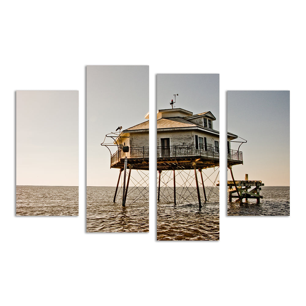 Mid Bay Light House Wall Art