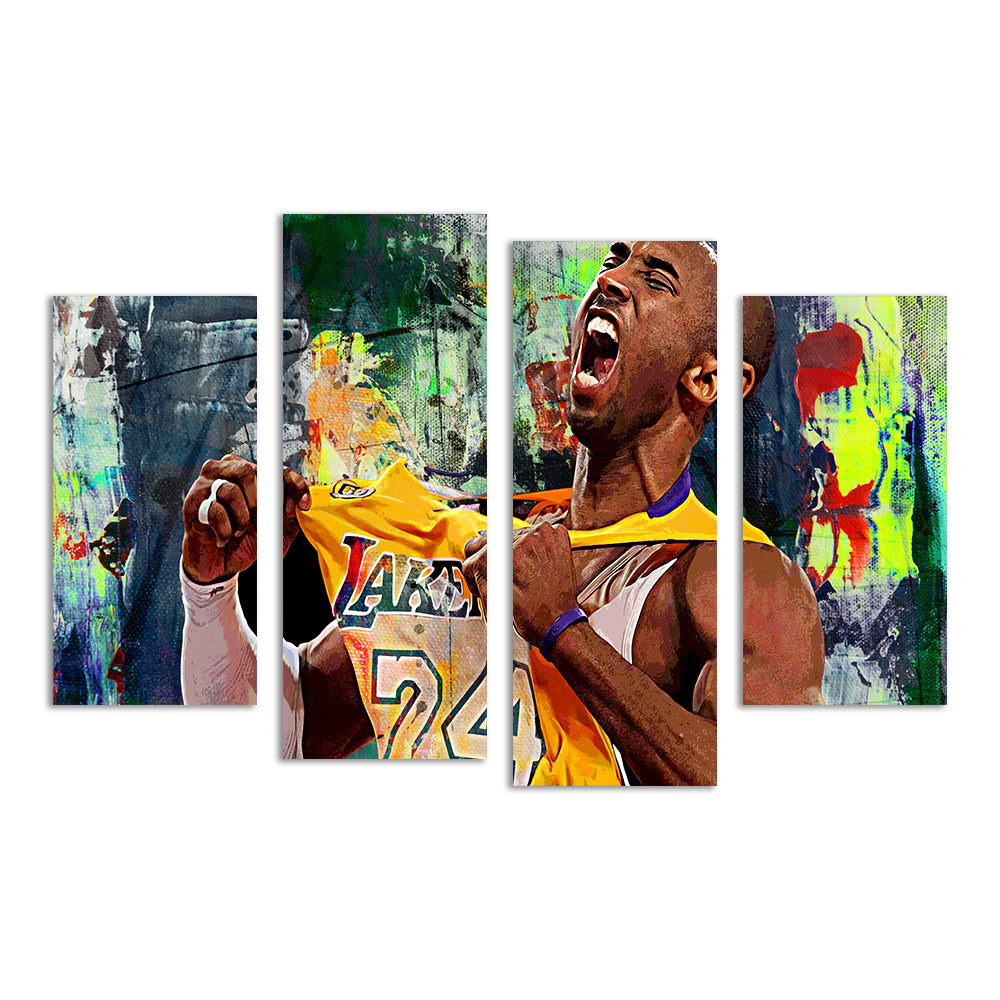 The Black Mamba Go Green Wall Art