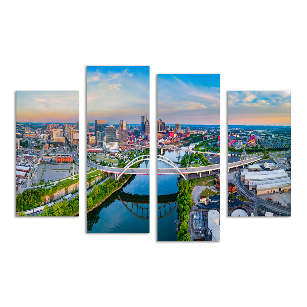 Nashville Aerial Wall Art