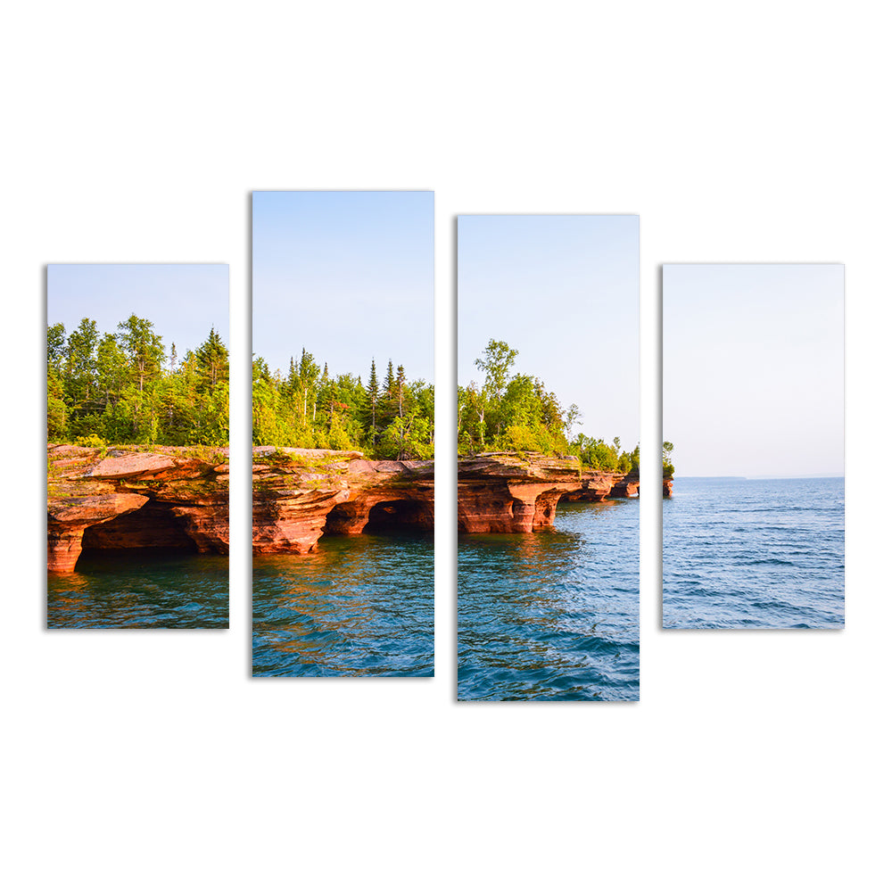 Sea Caves Apostle Islands Wall Art