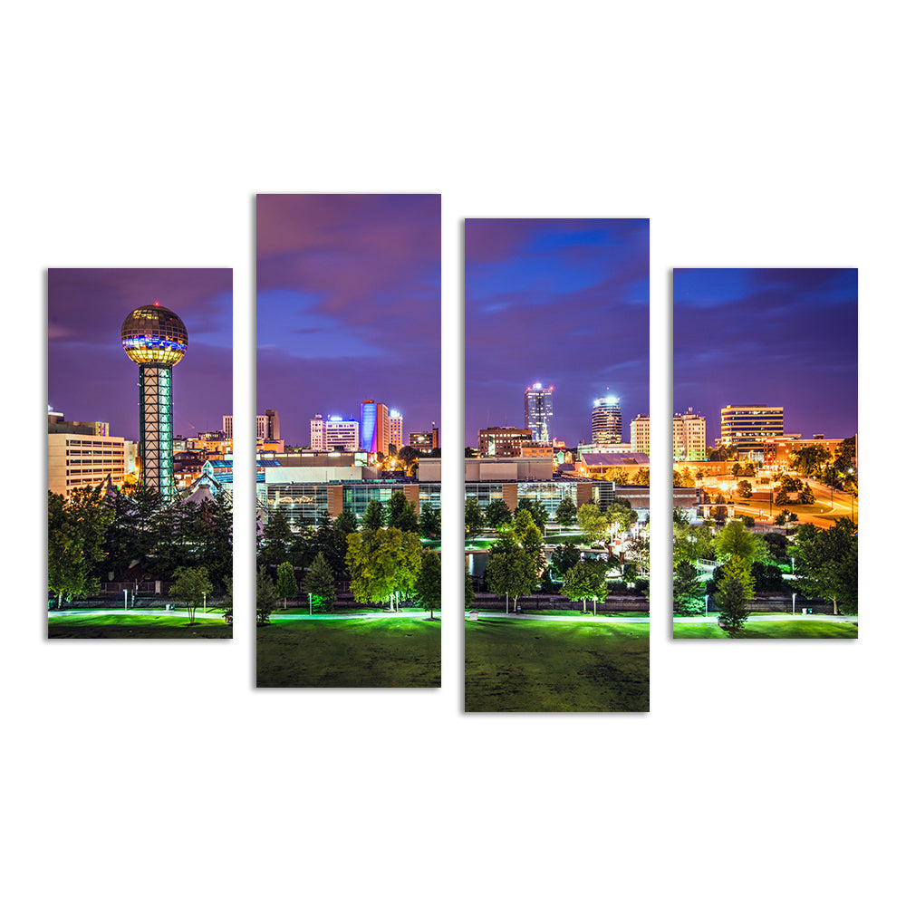 Knoxville Downtown Wall Art