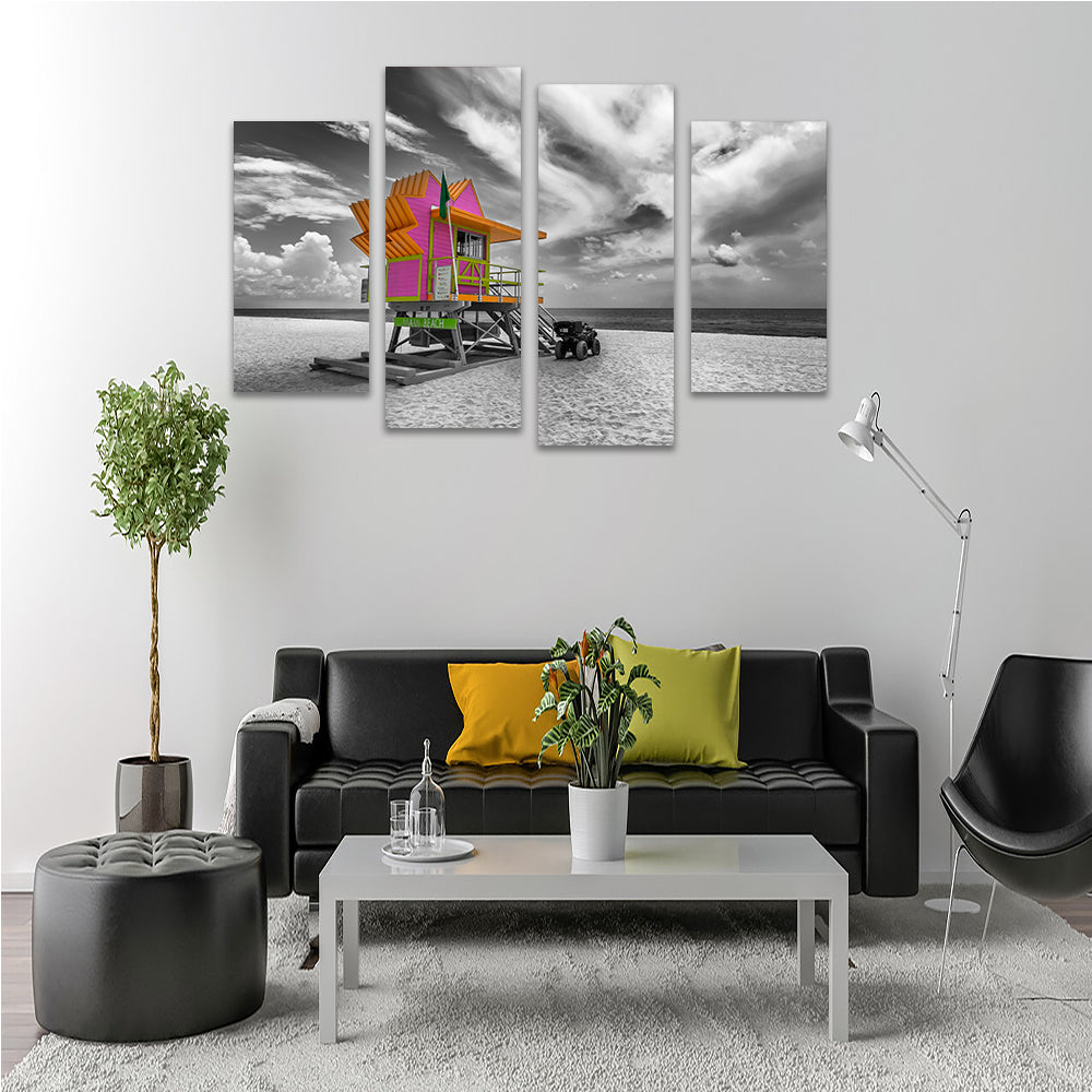 Miami Beach Florida Flair Wall Art