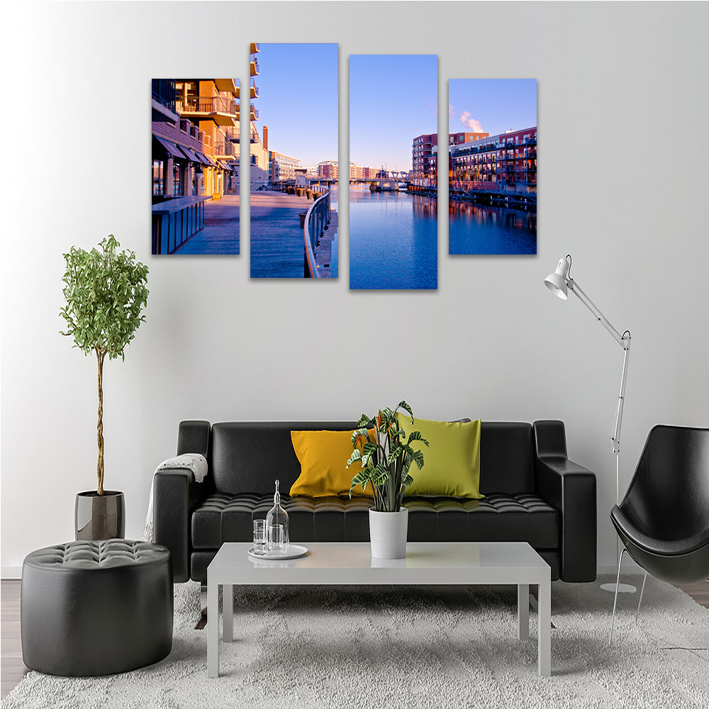 Milwaukee Third Ward Riverwalk Wall Art