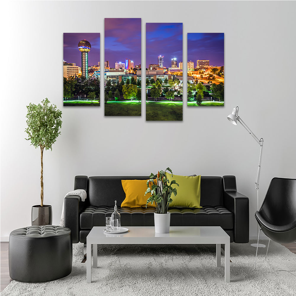 Knoxville Downtown Wall Art