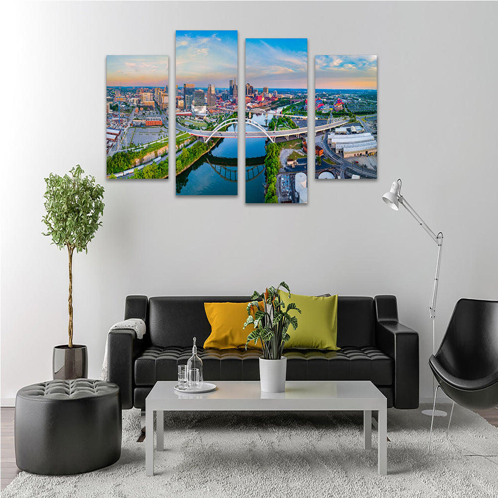 Nashville Aerial Wall Art