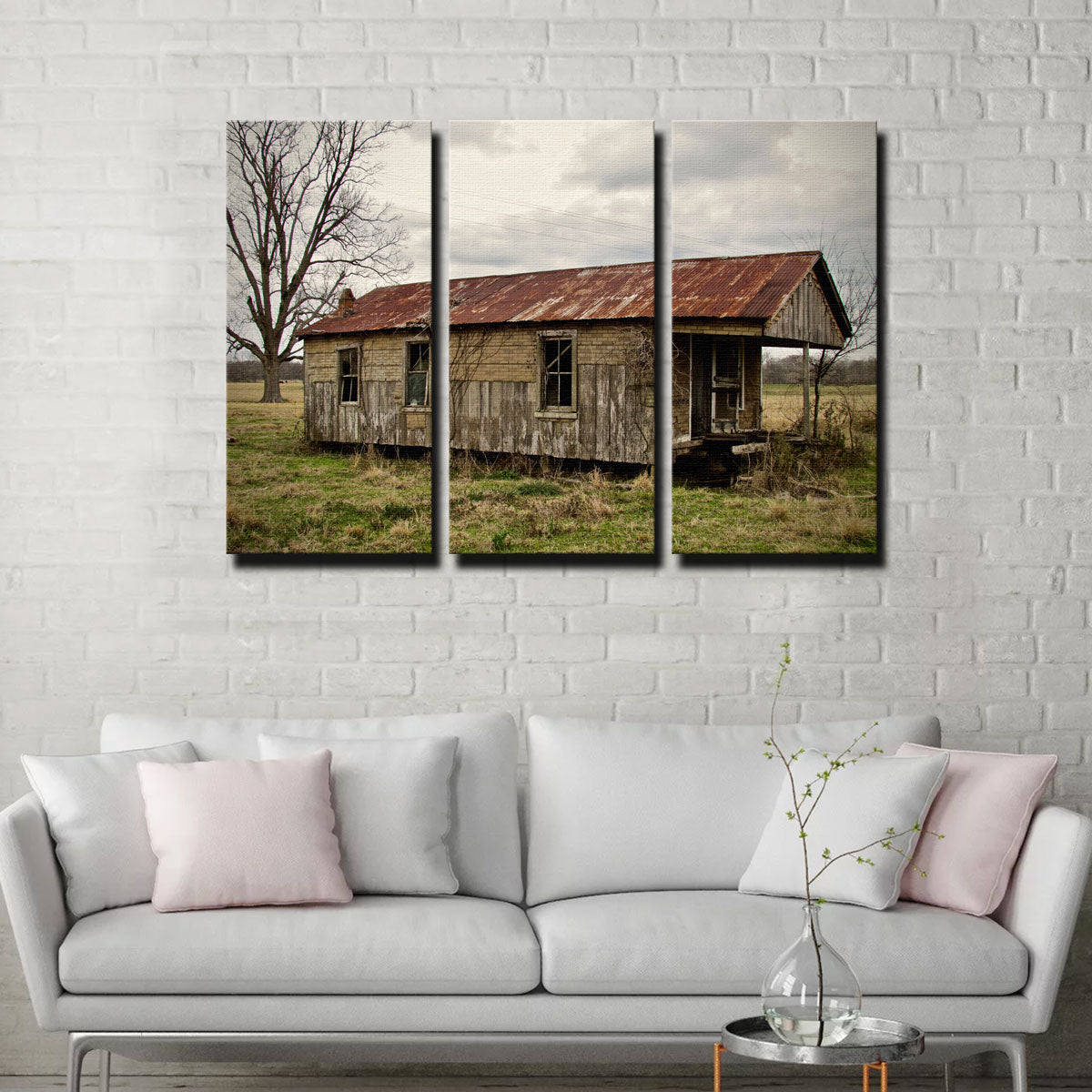 Abandoned Cabin Louisiana Wall Art