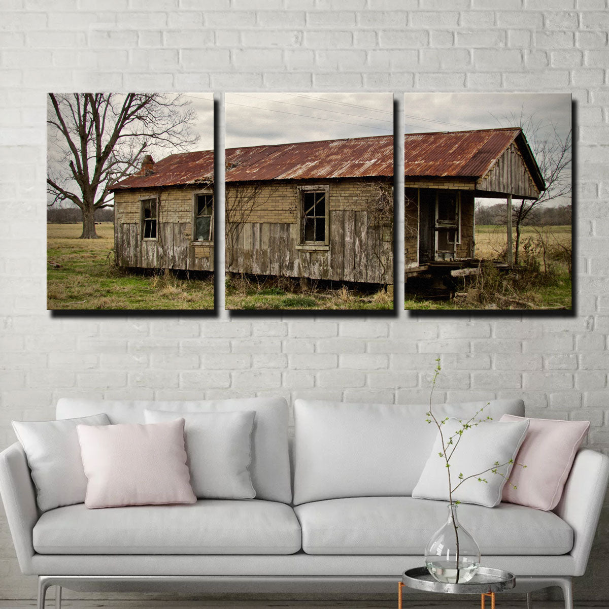 Abandoned Cabin Louisiana Wall Art