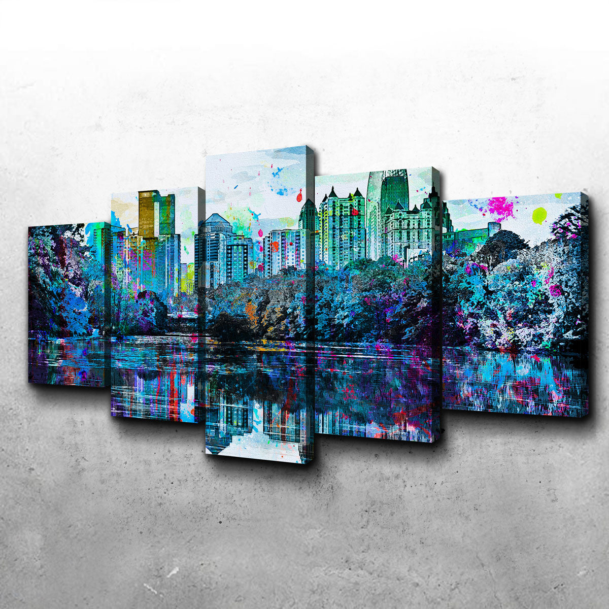 Abstract Atlanta Wall Art