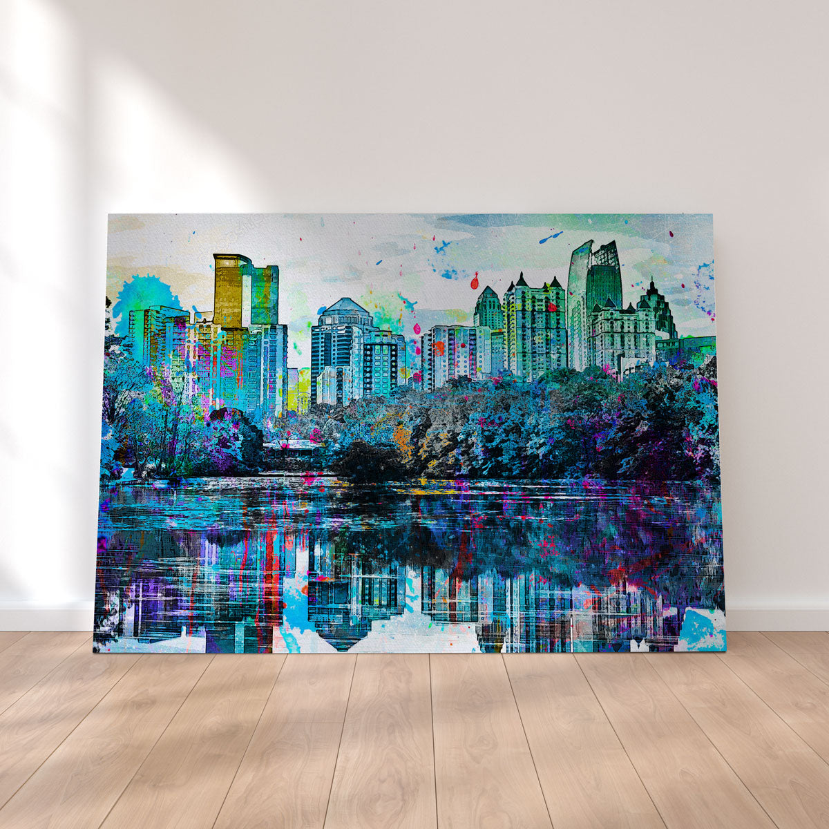 Abstract Atlanta Canvas Set