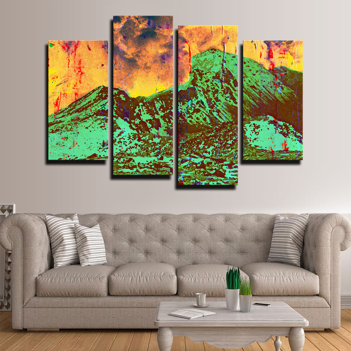 Abstract Columbia Wall Art