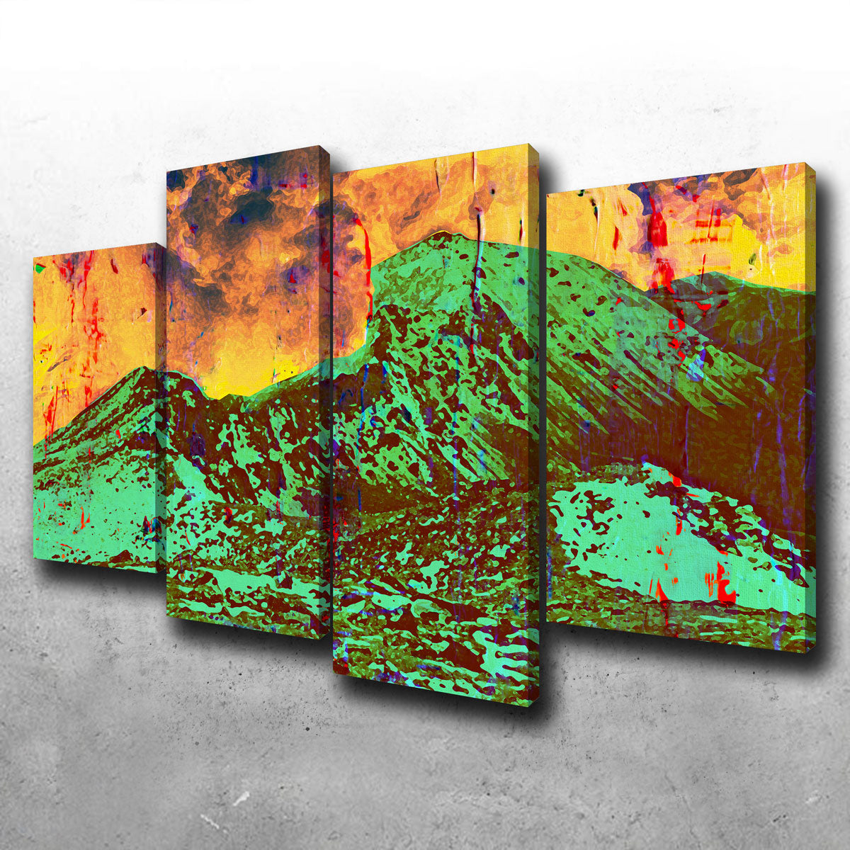 Abstract Columbia Wall Art