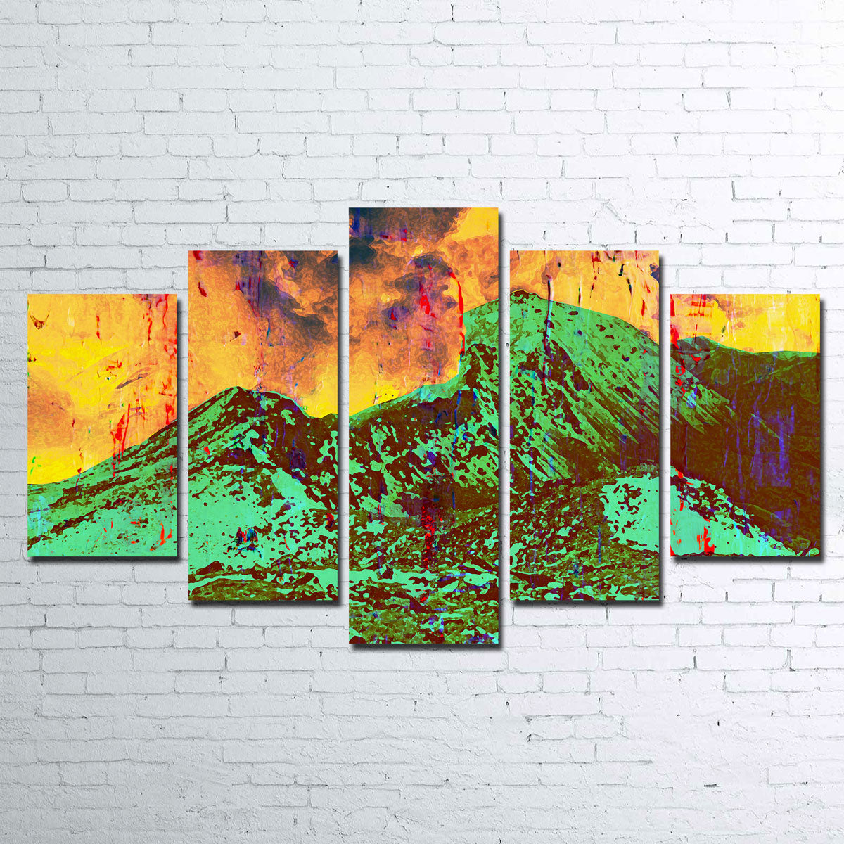 Abstract Columbia Wall Art