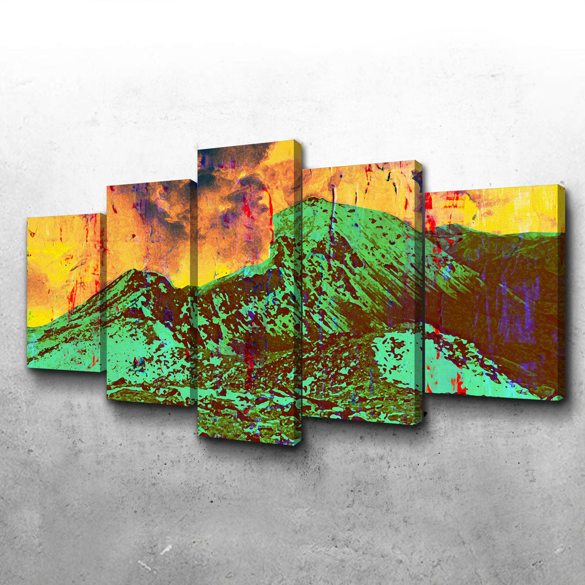 Abstract Columbia Wall Art