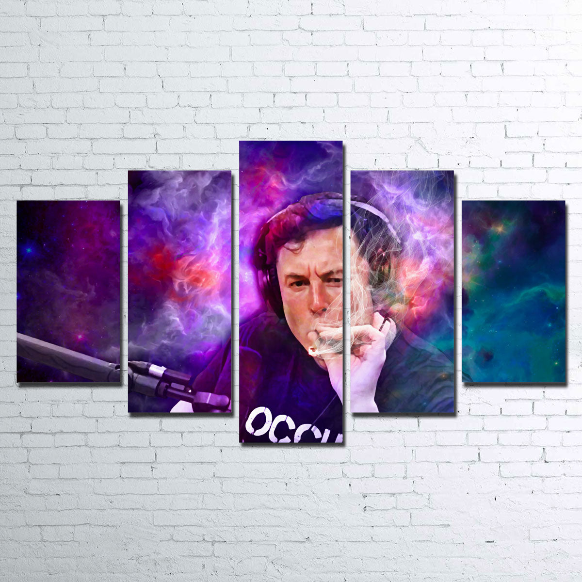 Elon Smoking Canvas Set