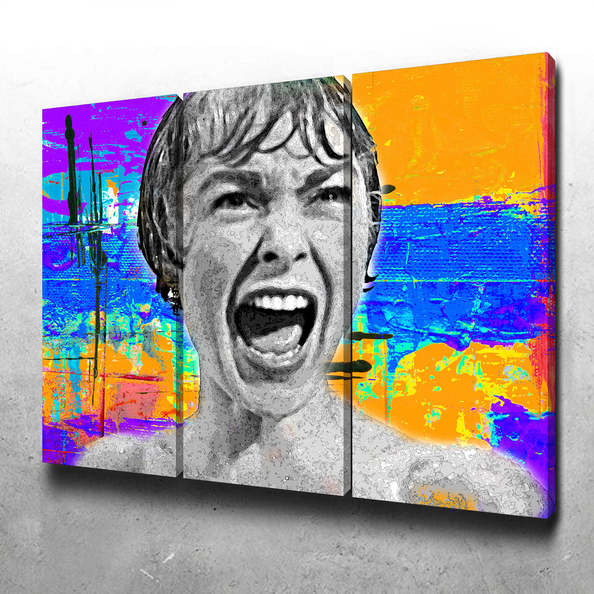 Abstract Psycho Canvas Set