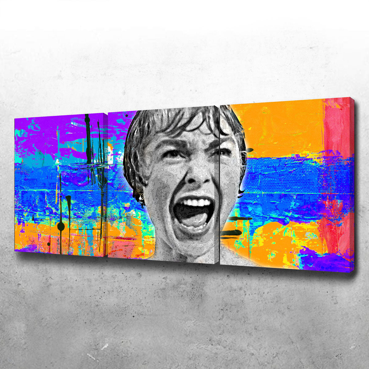 Abstract Psycho Canvas Set
