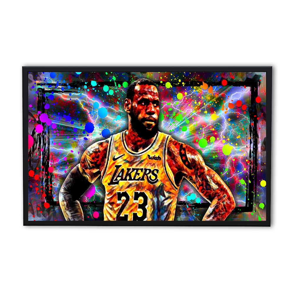 Abstract LBJ Panoramic Wall Art
