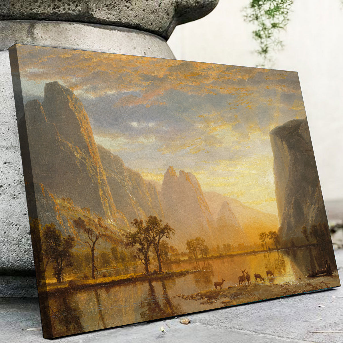 Valley of the Yosemite Canvas Set