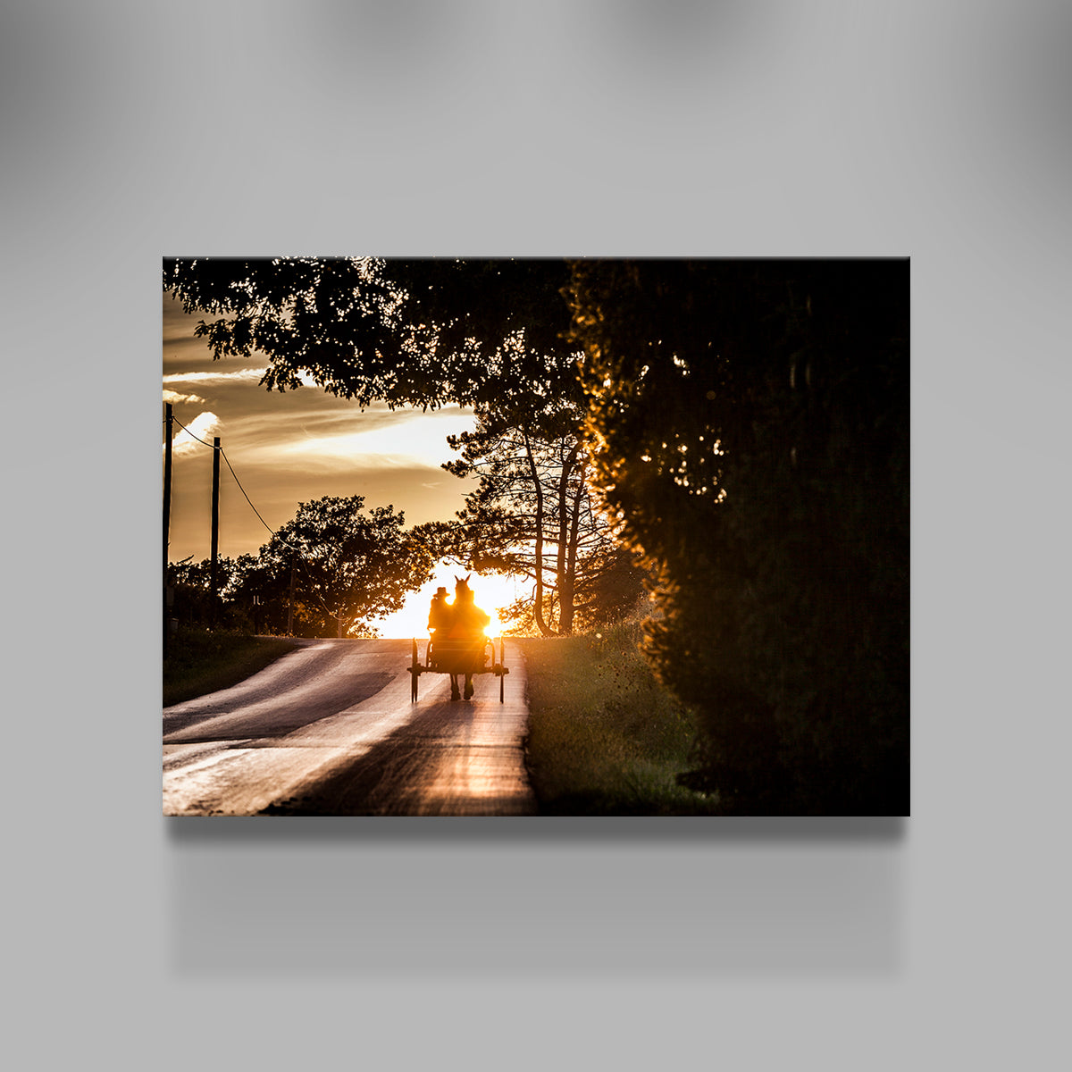 Amish land of Holmes County Wall Art