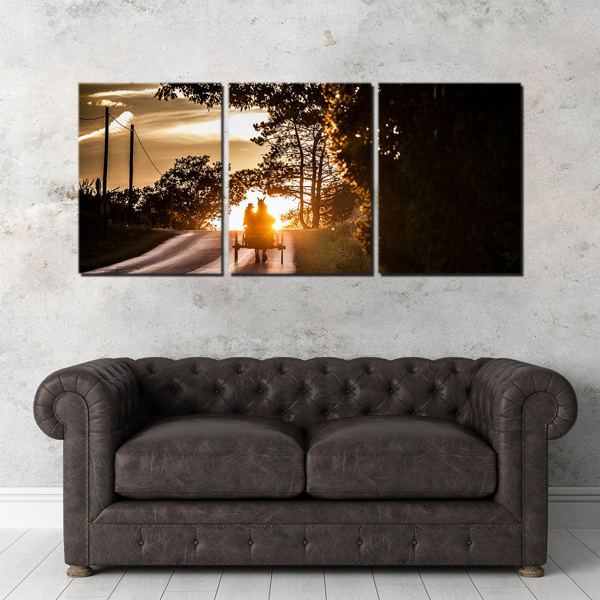 Amish land of Holmes County Wall Art