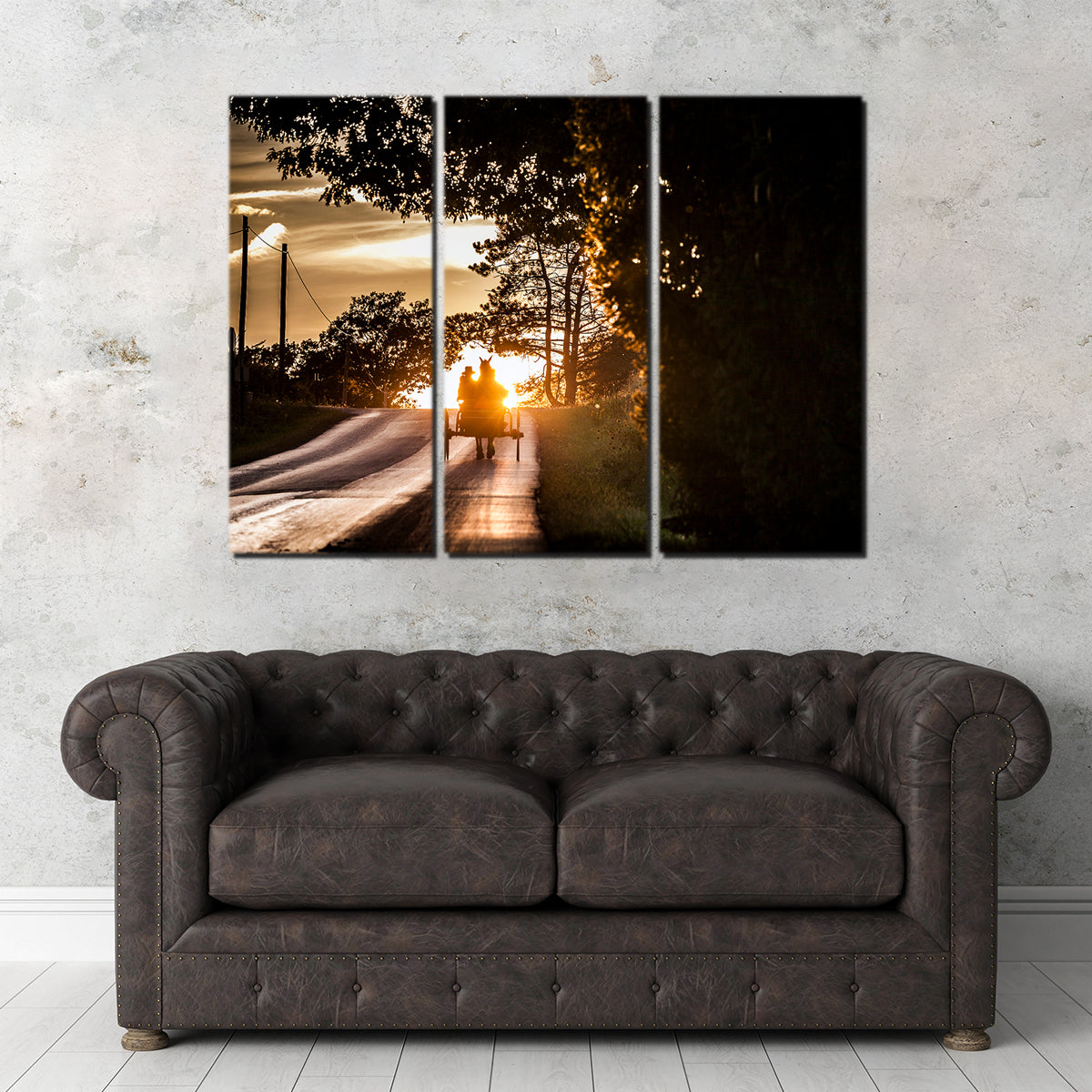 Amish land of Holmes County Wall Art