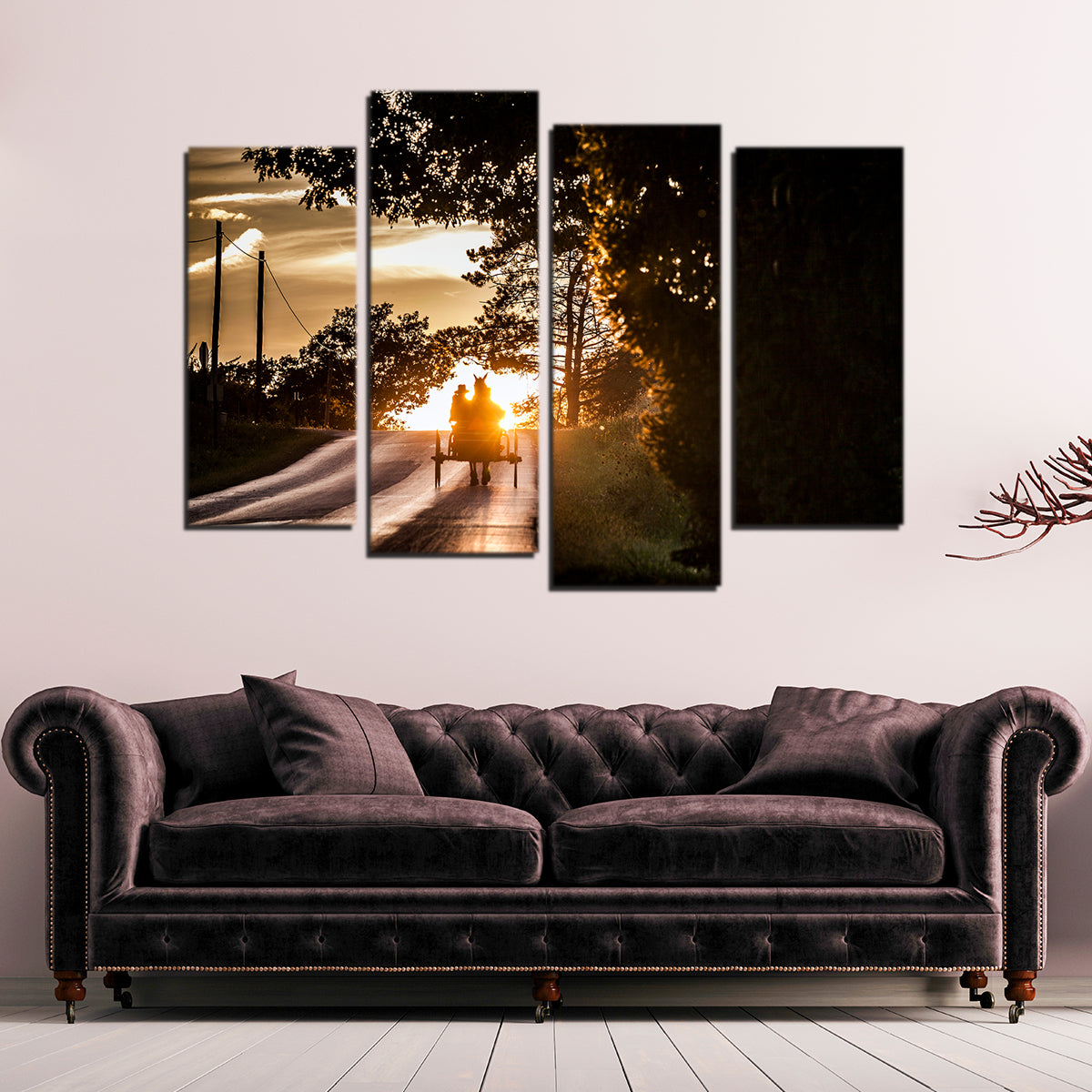 Amish land of Holmes County Wall Art