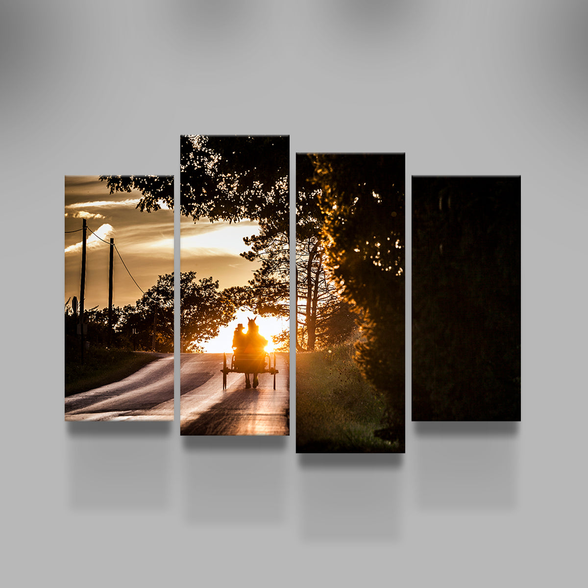 Amish land of Holmes County Wall Art