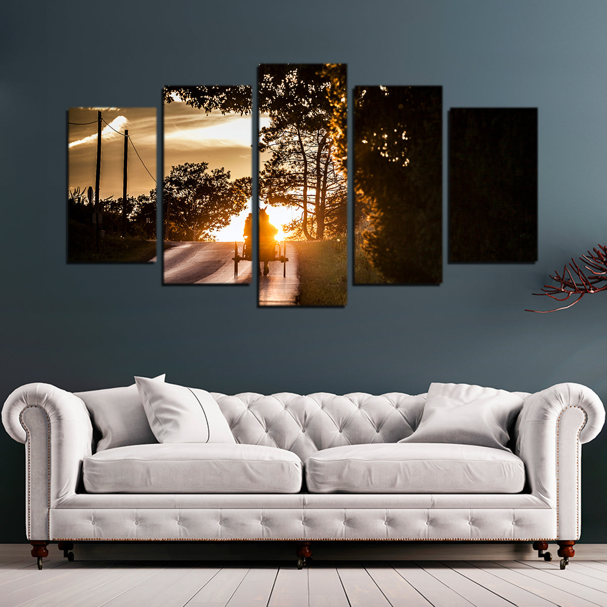 Amish land of Holmes County Wall Art