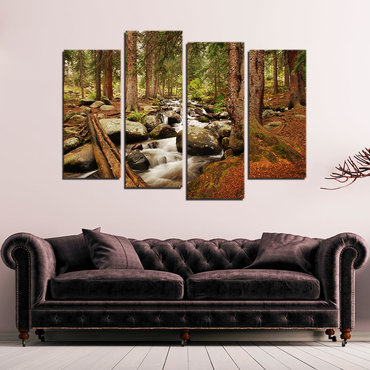 Arapaho National Forest Mountain Stream Wall Art