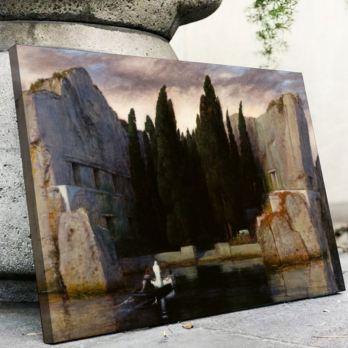 Die Toteninsel Wall Art