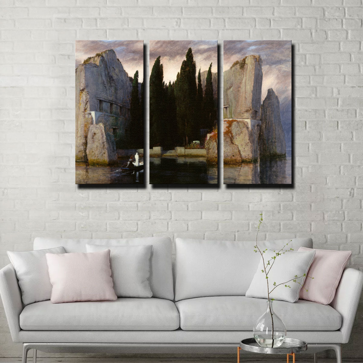 Die Toteninsel Wall Art