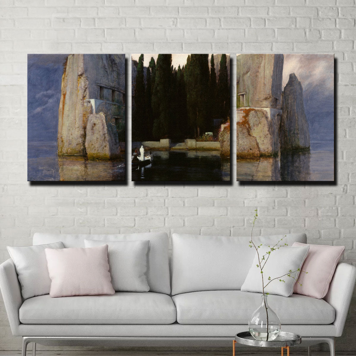 Die Toteninsel Wall Art