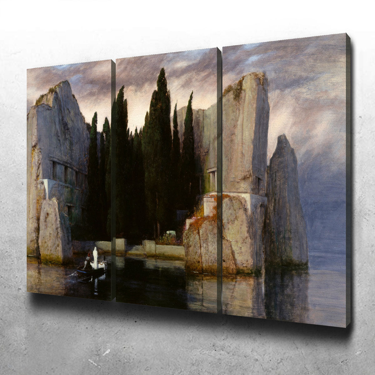 Die Toteninsel Wall Art