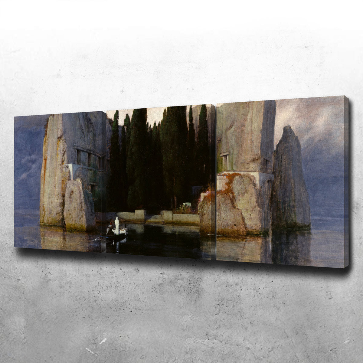 Die Toteninsel Wall Art