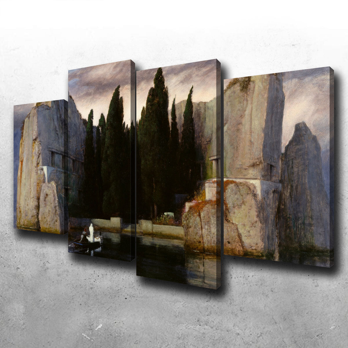 Die Toteninsel Wall Art