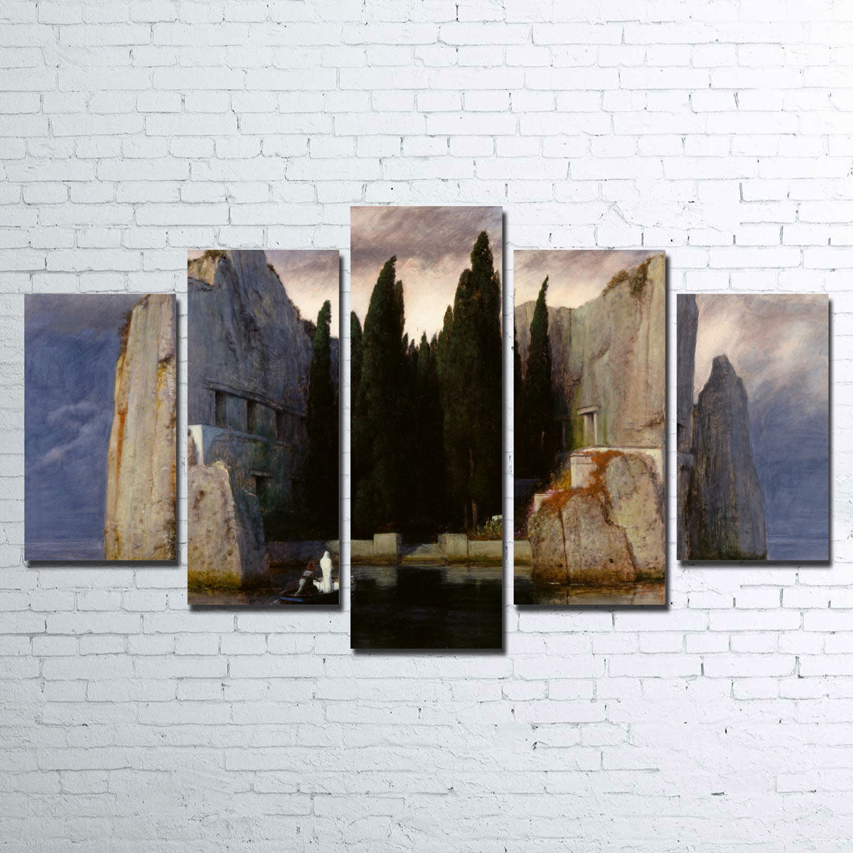 Die Toteninsel Wall Art