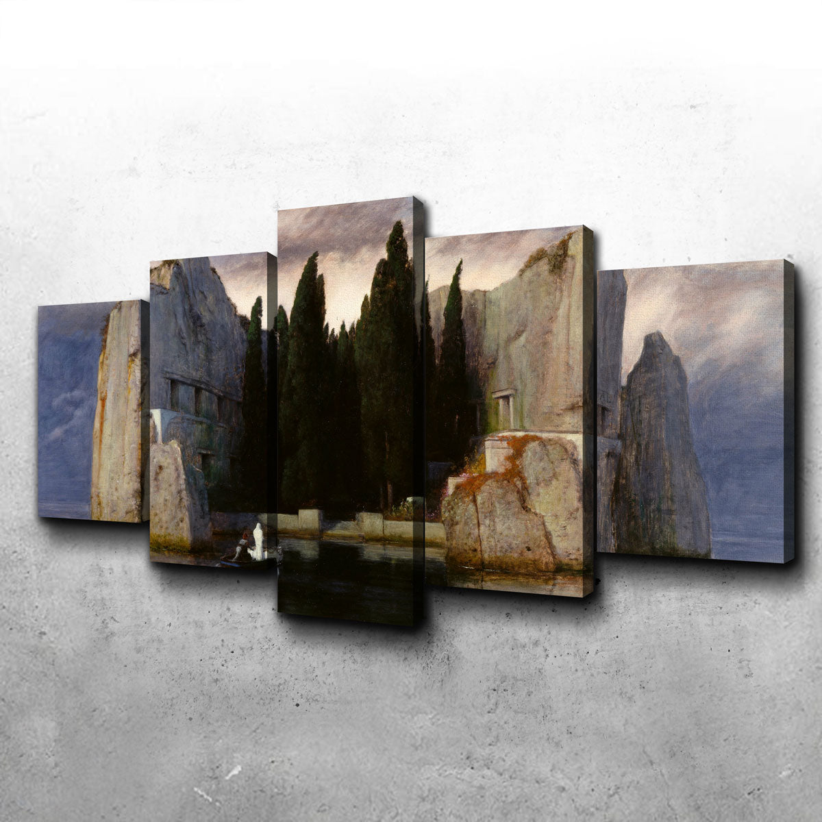 Die Toteninsel Wall Art