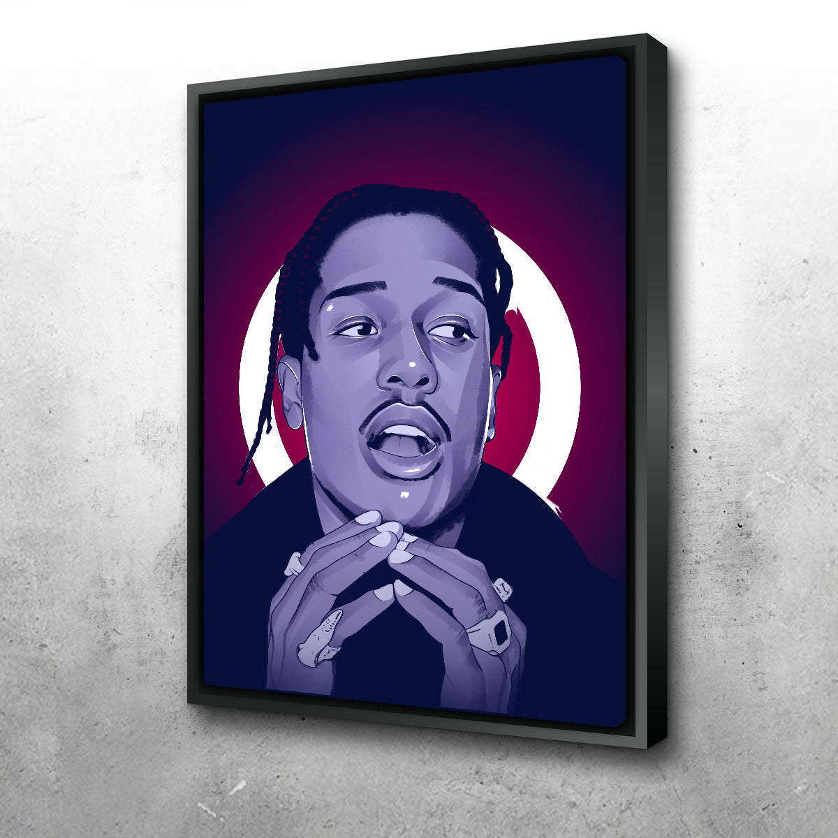 Asap Rocky Wall Art