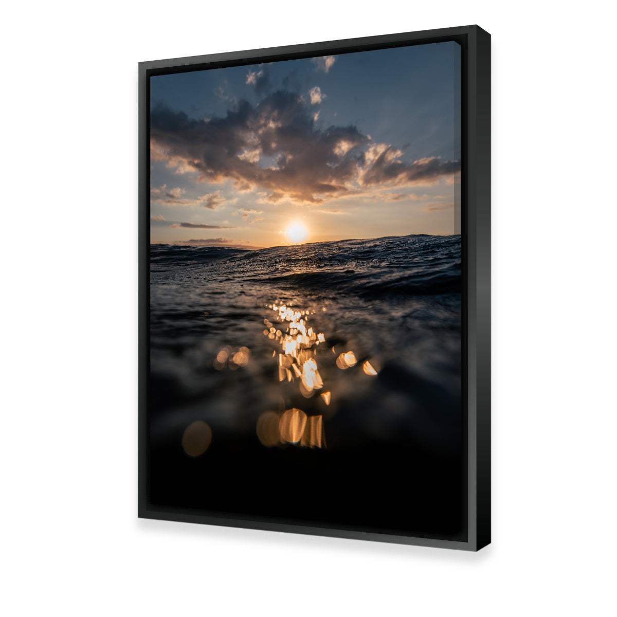 Dusk At Sea Wall Art