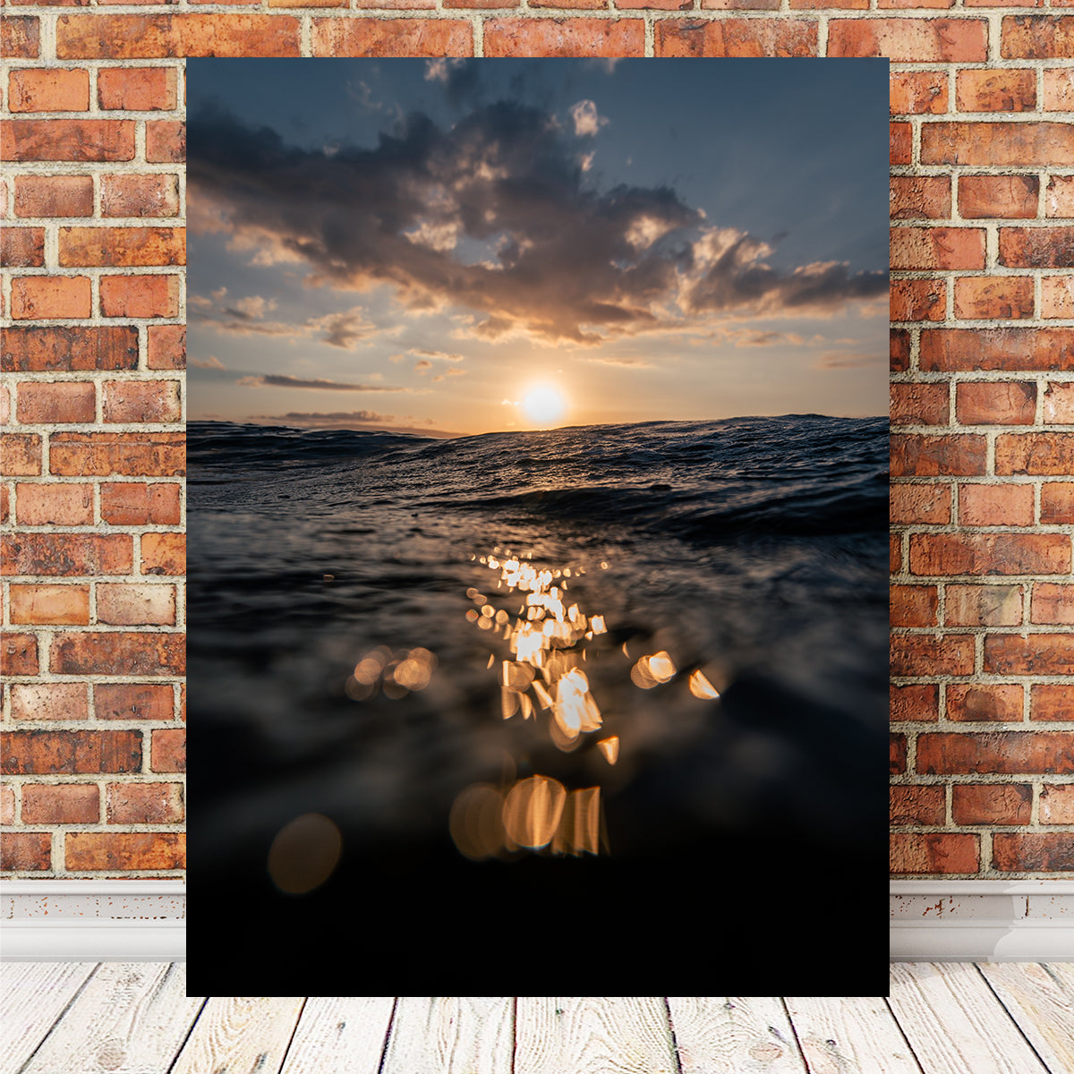 Dusk At Sea Wall Art