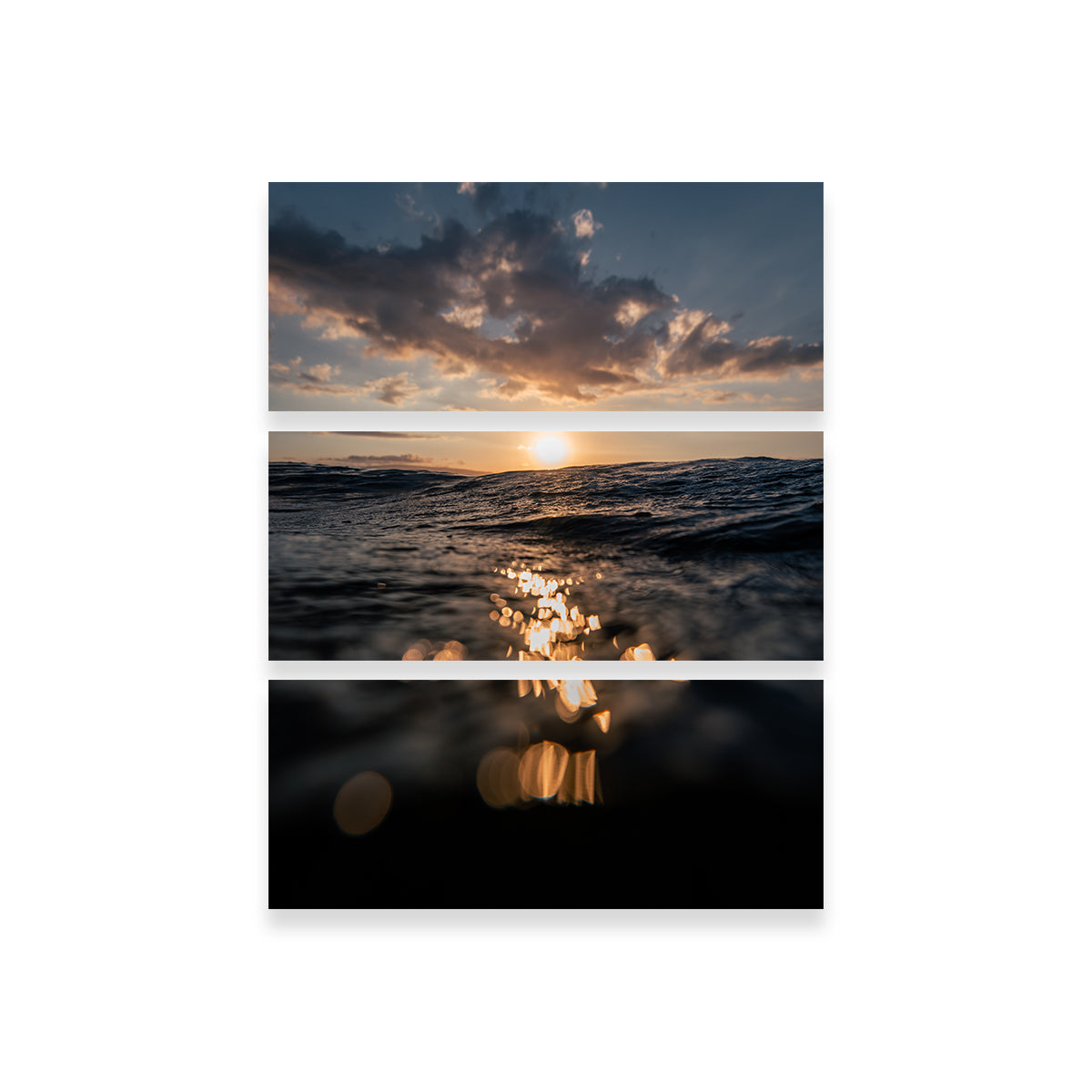 Dusk At Sea Wall Art