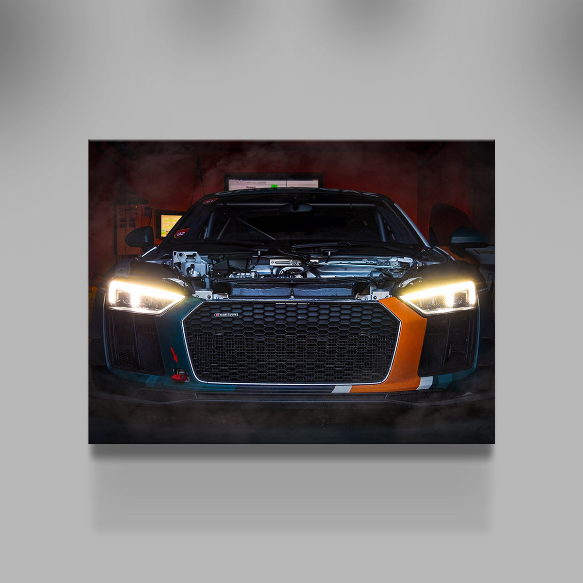 Audi R8 Racing Wall Art