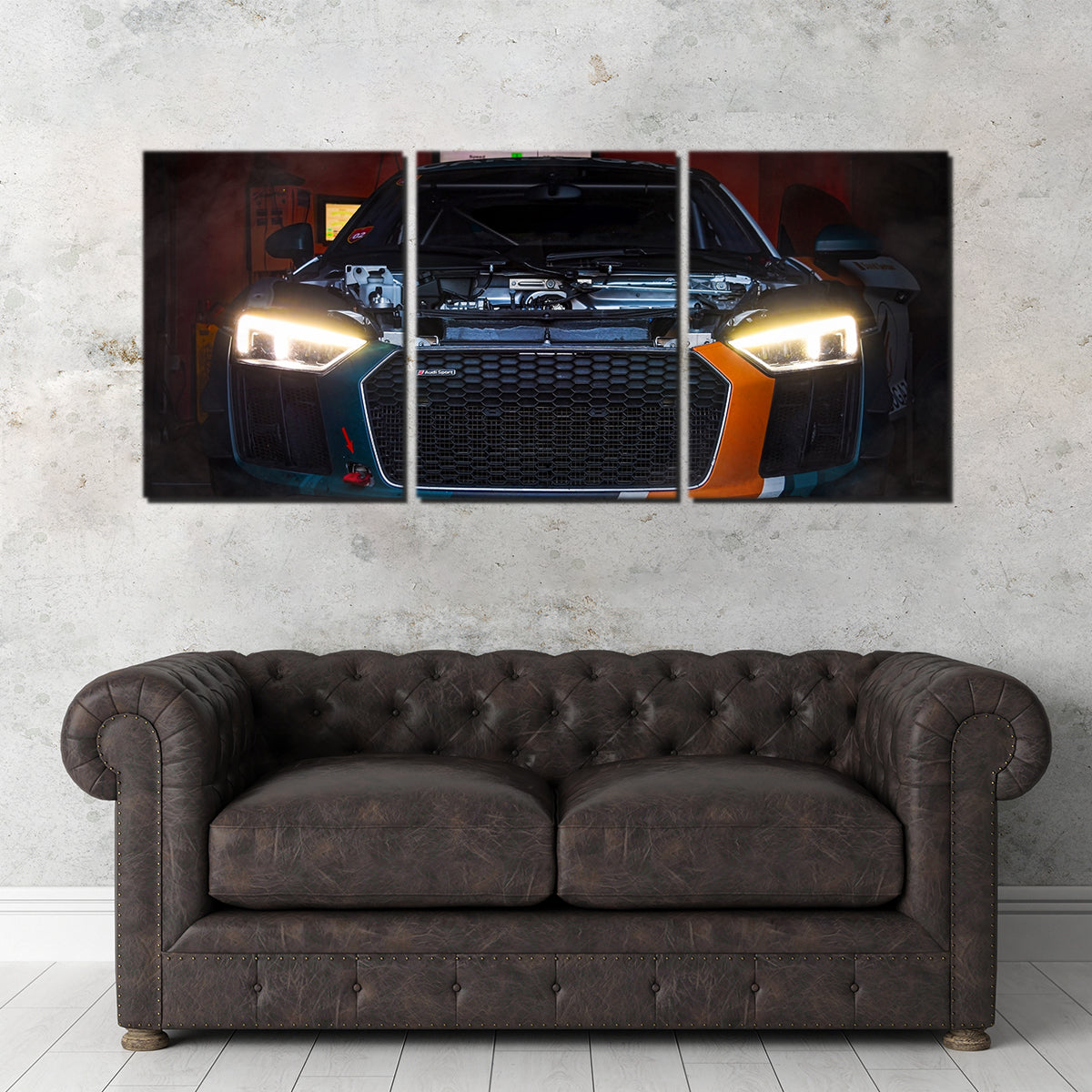 Audi R8 Racing Wall Art