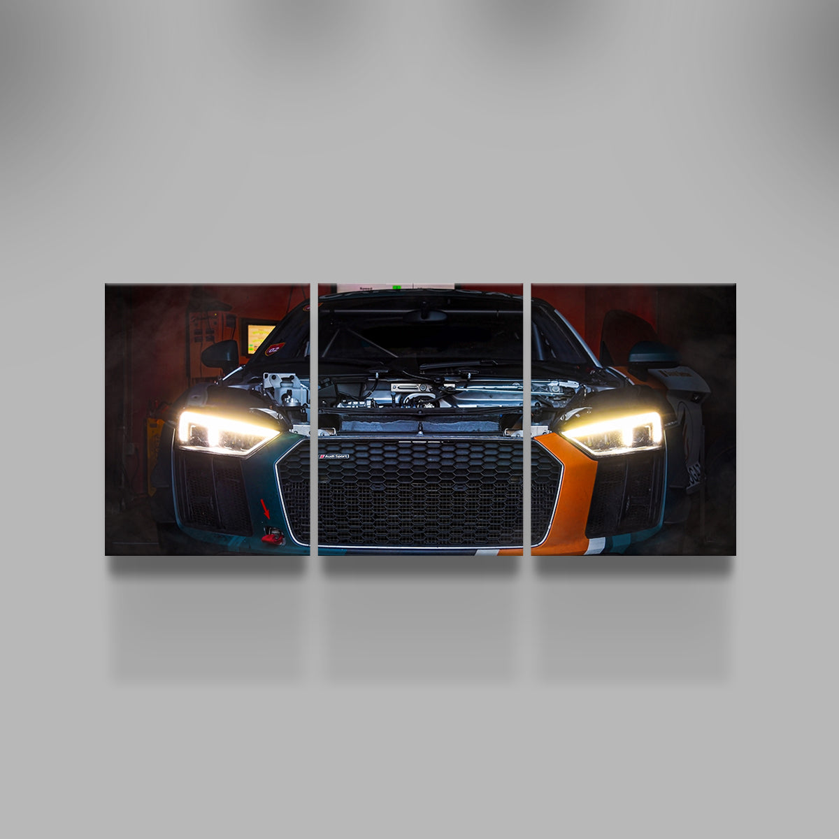 Audi R8 Racing Wall Art