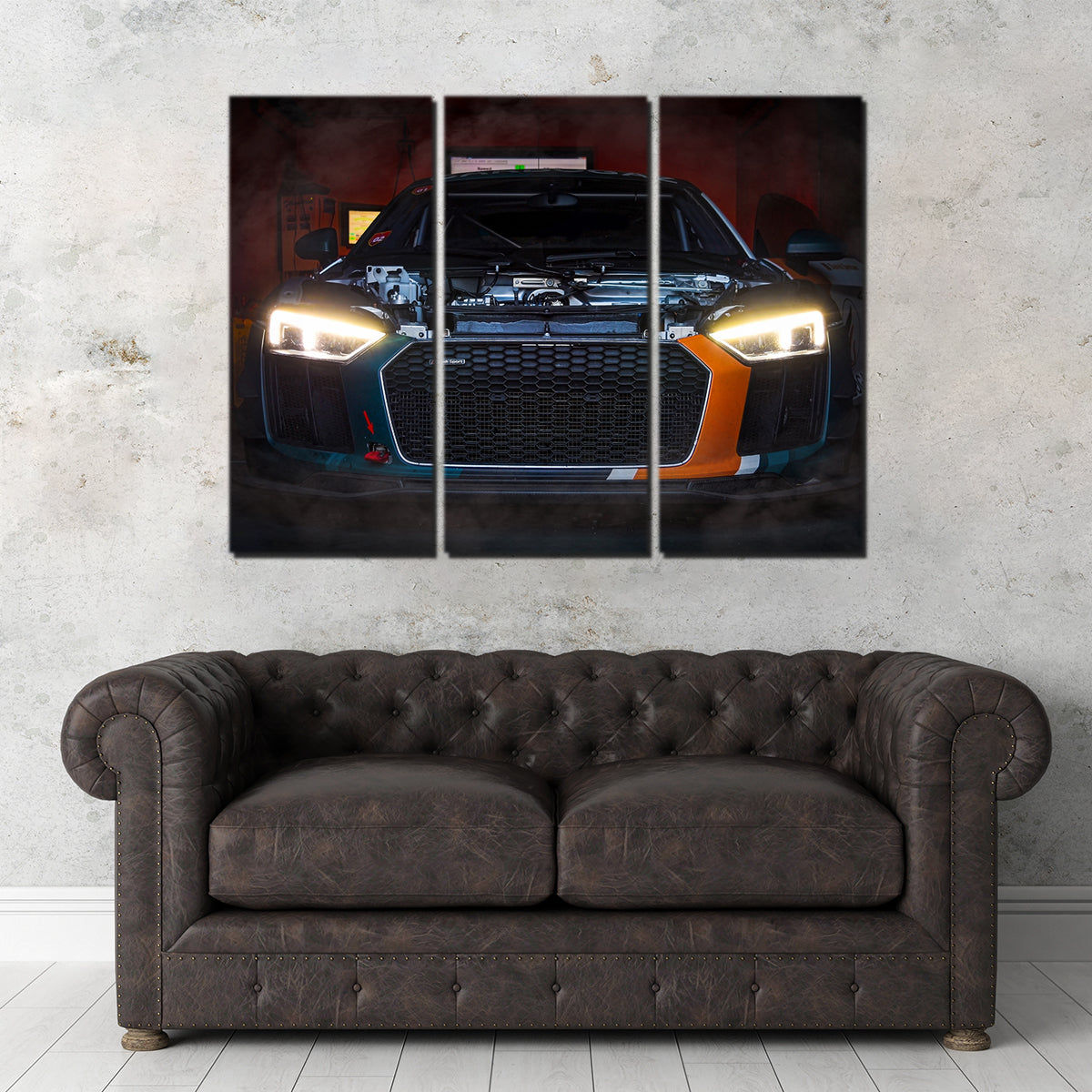 Audi R8 Racing Wall Art