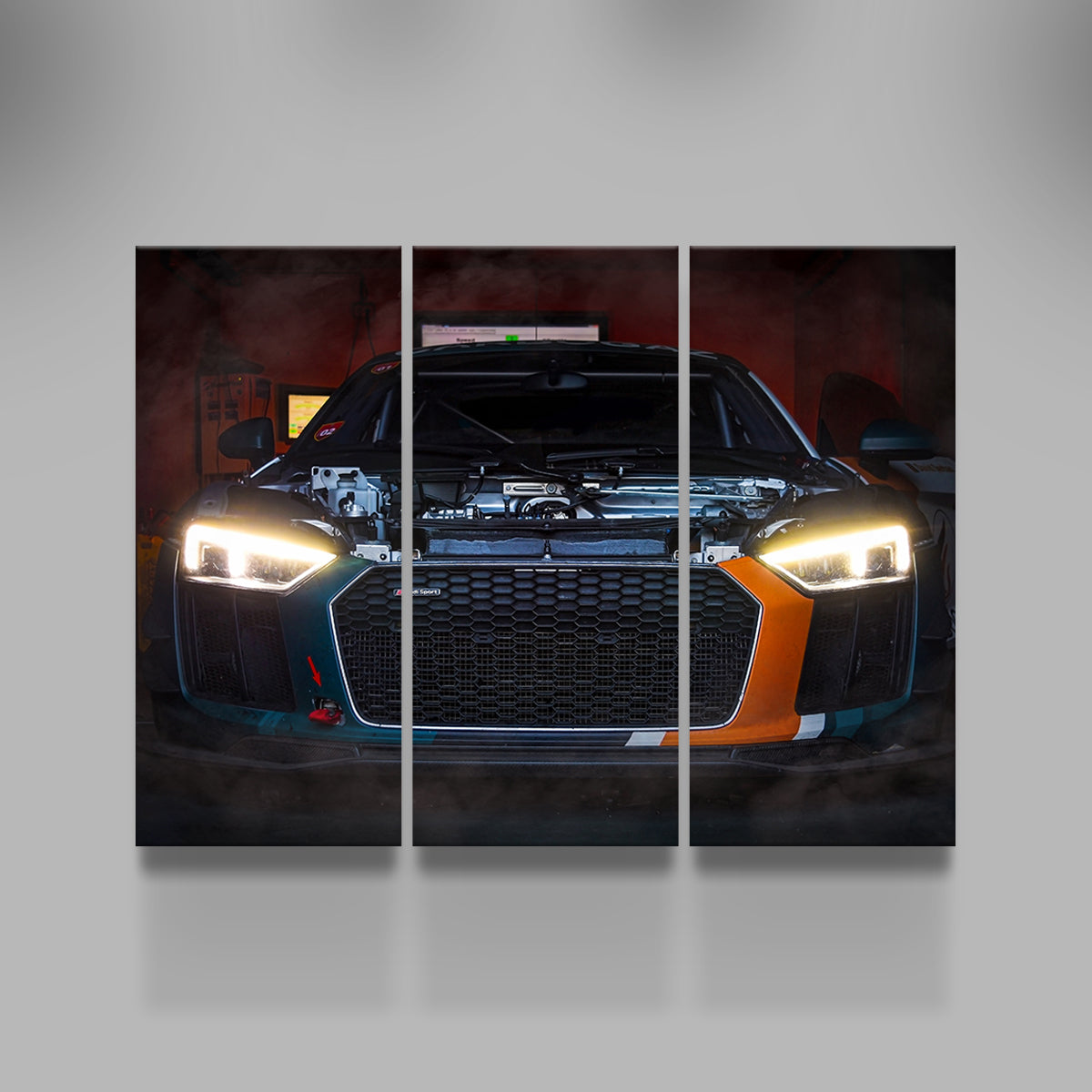 Audi R8 Racing Wall Art