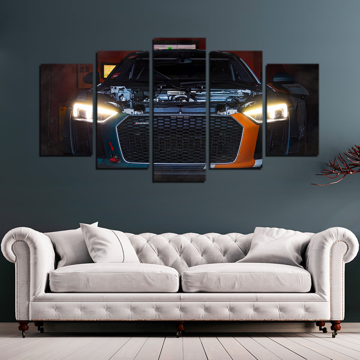 Audi R8 Racing Wall Art