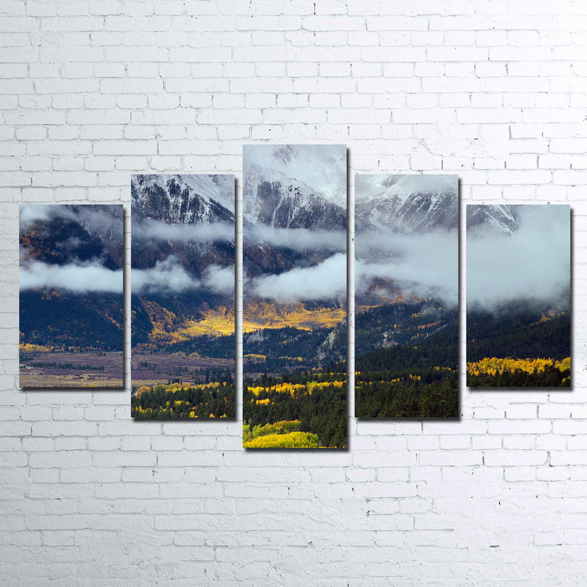 Autumn in the Collegiates Canvas Set
