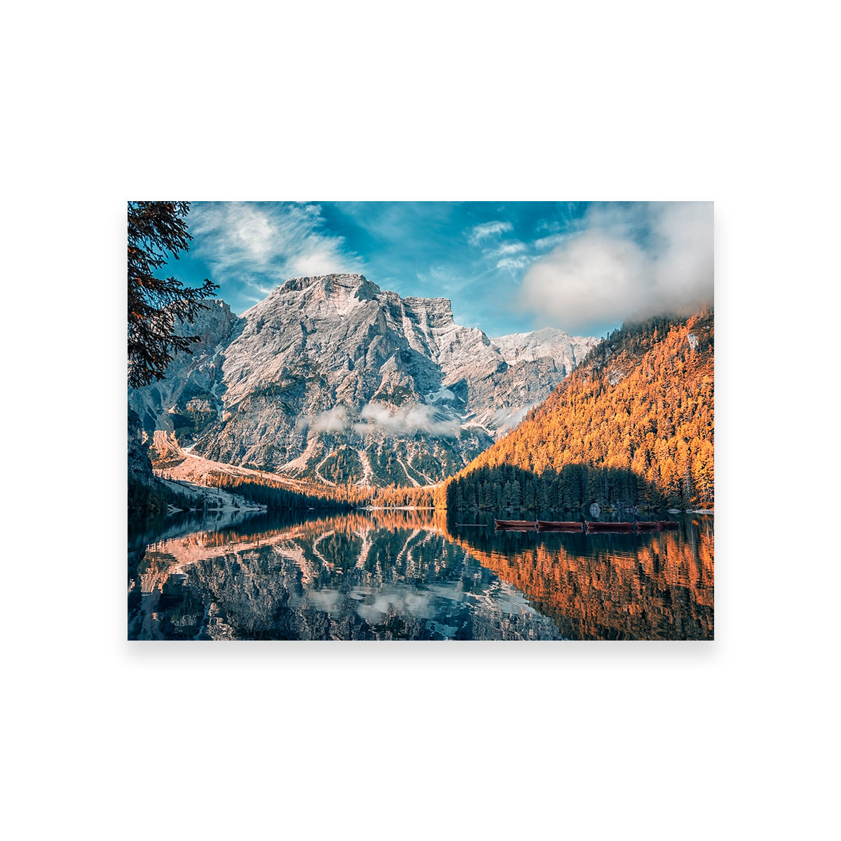 Autumn In Braies Wall Art
