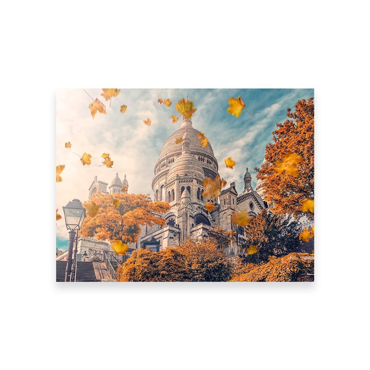 Autumn In Montmartre Wall Art